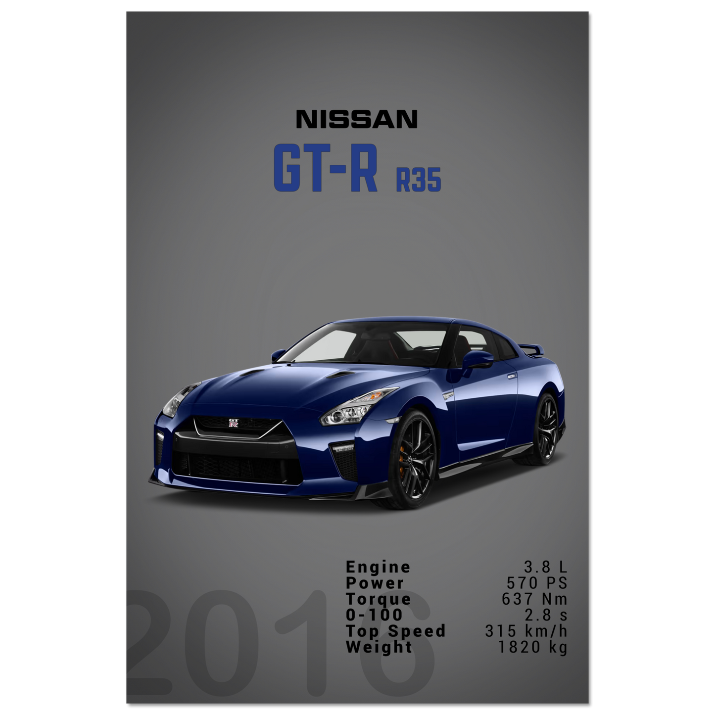Nissan GT-R R35 (NISSAN05D)