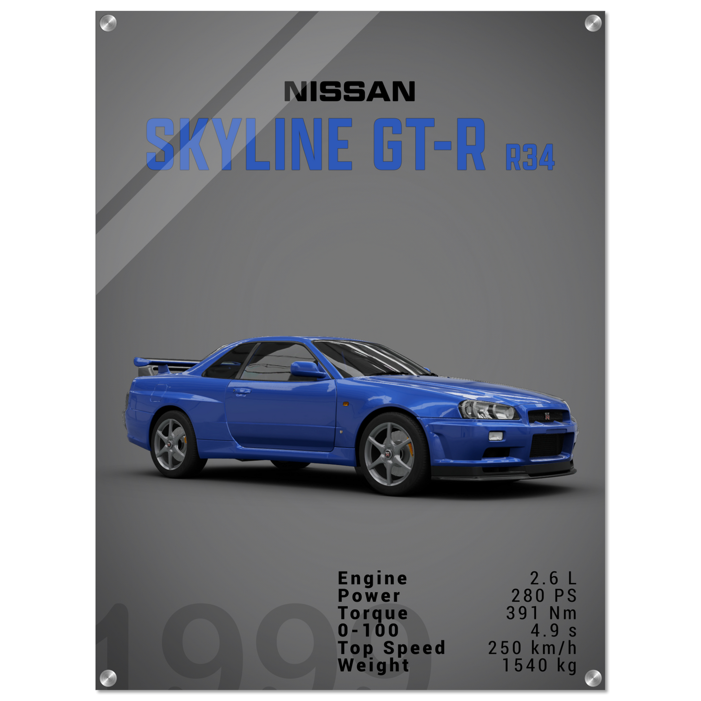 Nissan Skyline GT-R R34 (NISSAN05D)