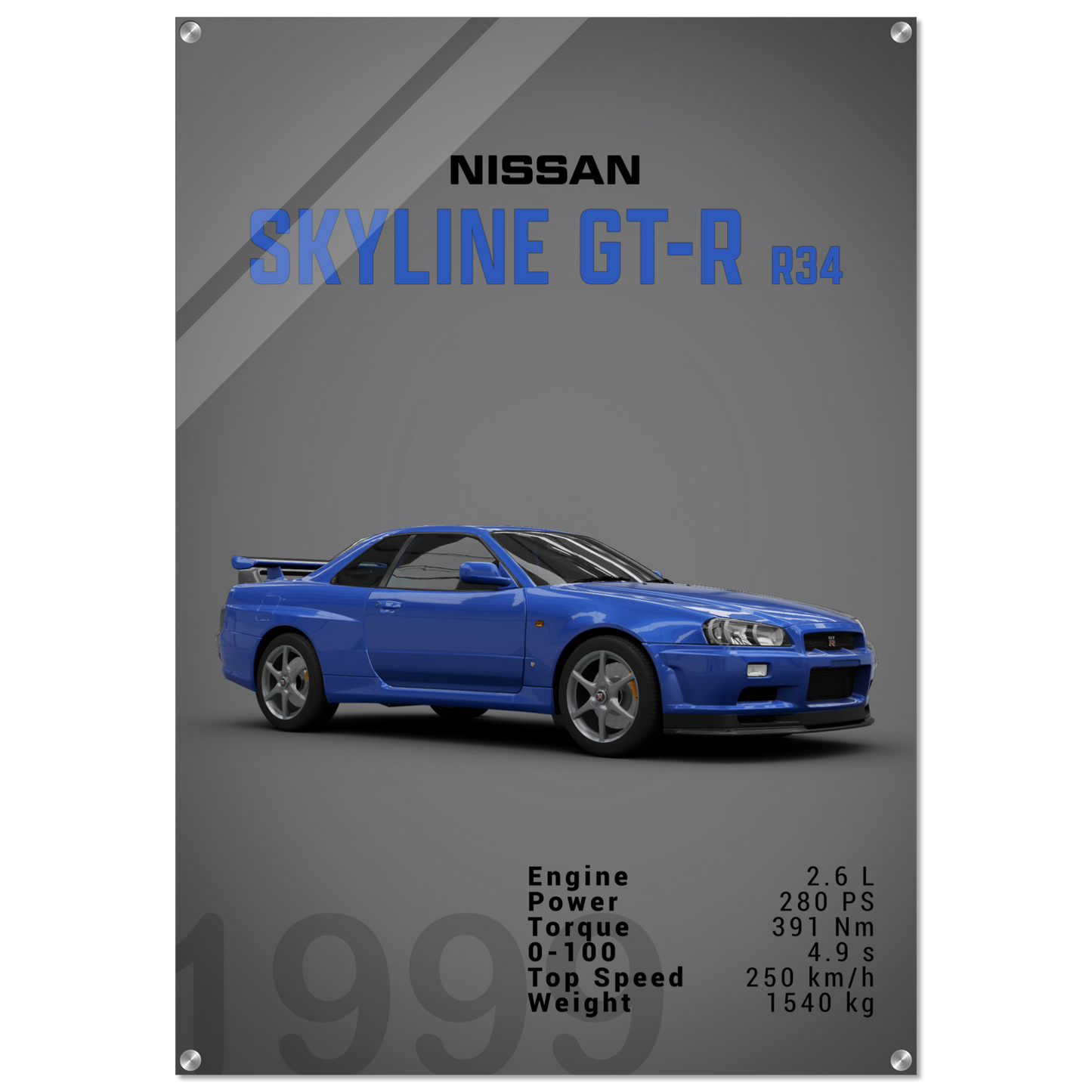 Nissan Skyline GT-R R34 (NISSAN05D)
