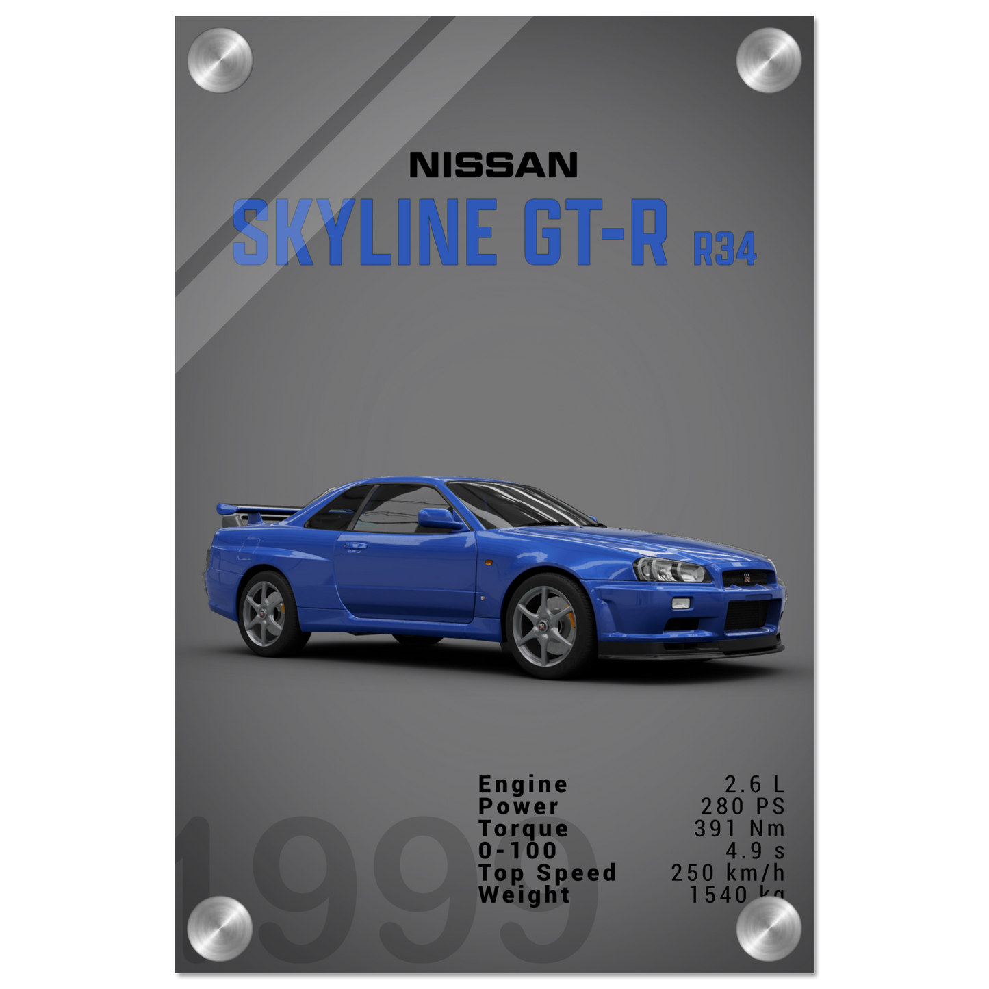 Nissan Skyline GT-R R34 (NISSAN05D)
