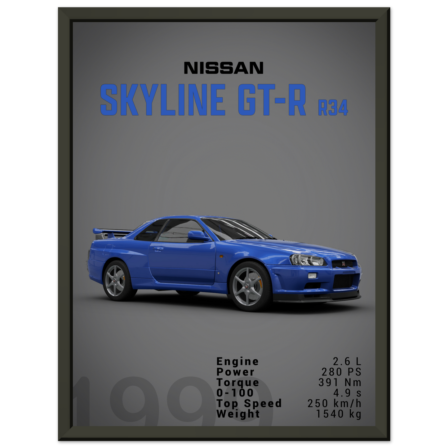 Nissan Skyline GT-R R34 (NISSAN05D)