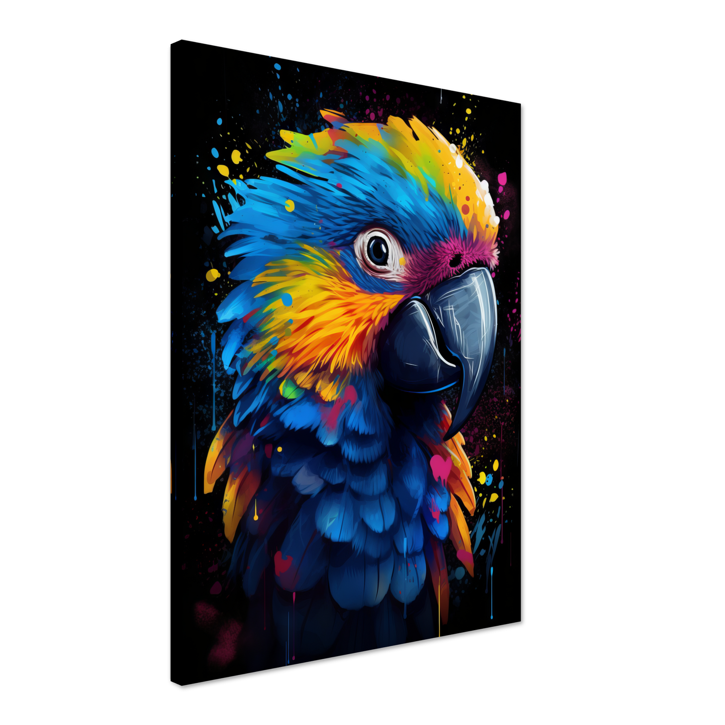Vogel Papagei Pop-Art (BIRD28)