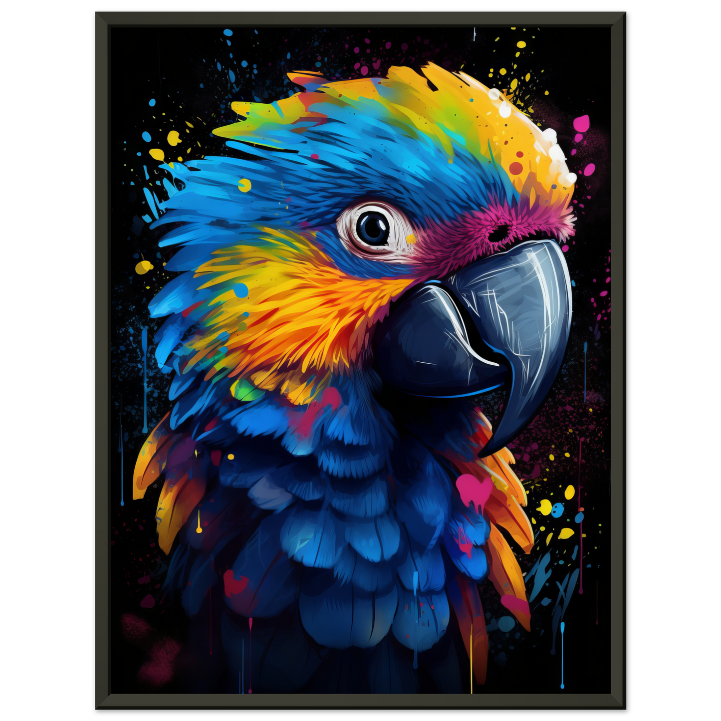 Bird parrot pop art (BIRD28)