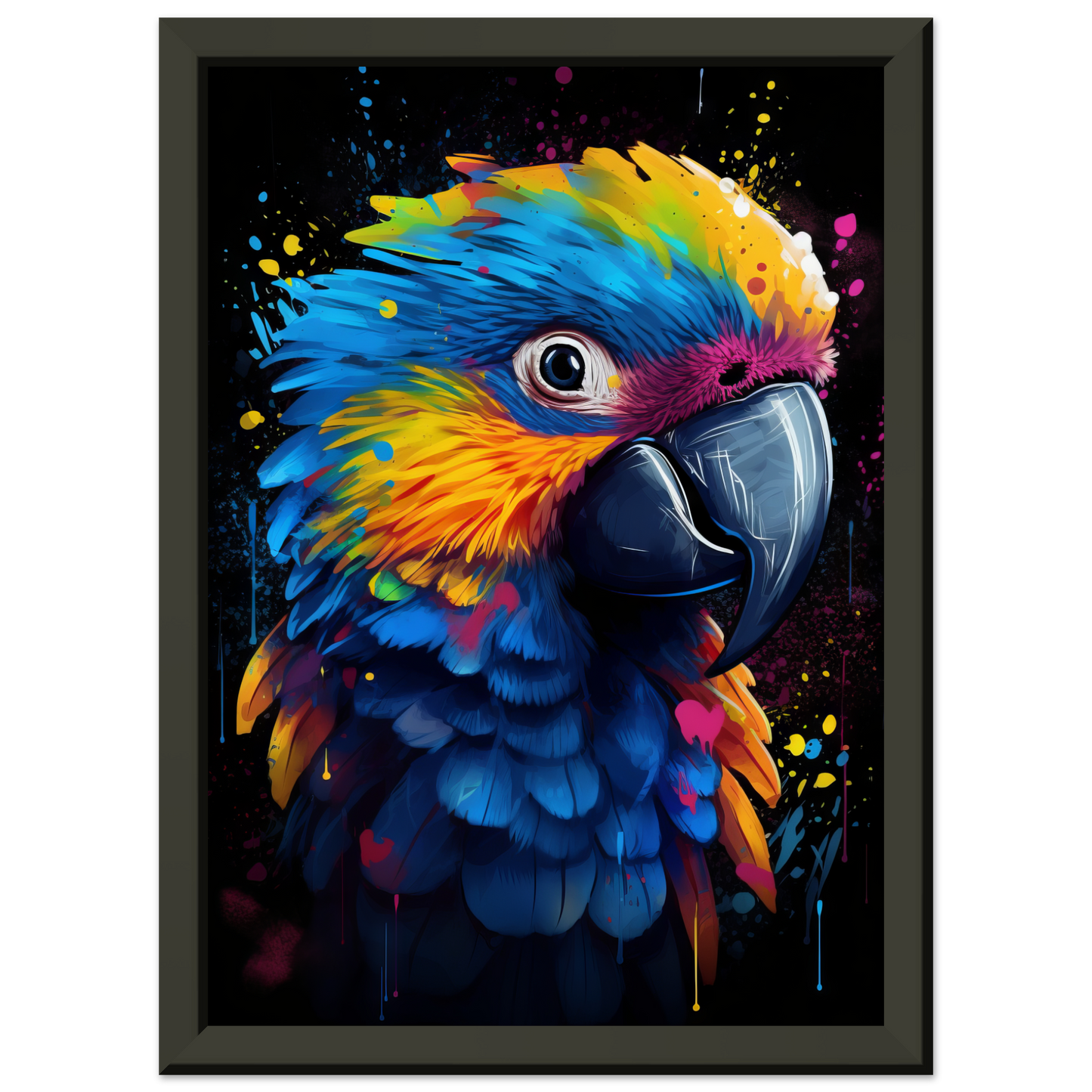Bird parrot pop art (BIRD28)