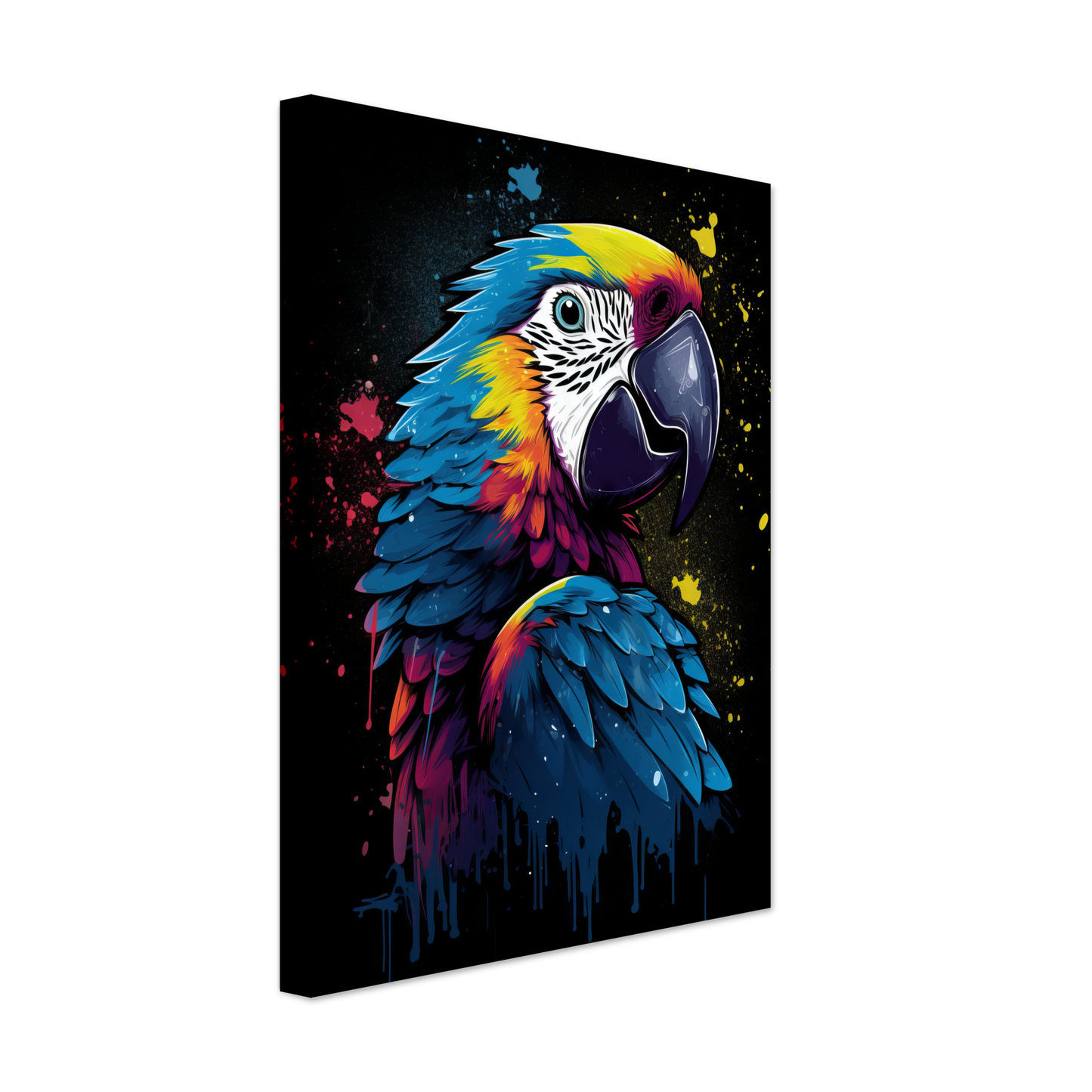 Vogel Papagei Pop-Art (BIRD27)