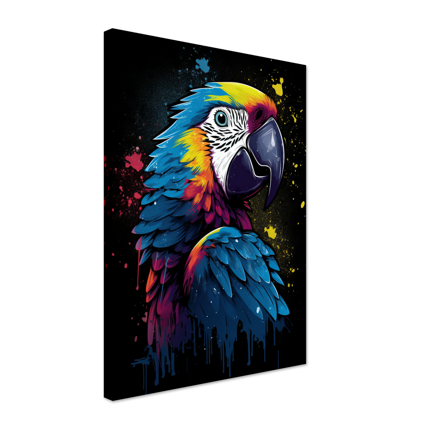 Vogel Papagei Pop-Art (BIRD27)