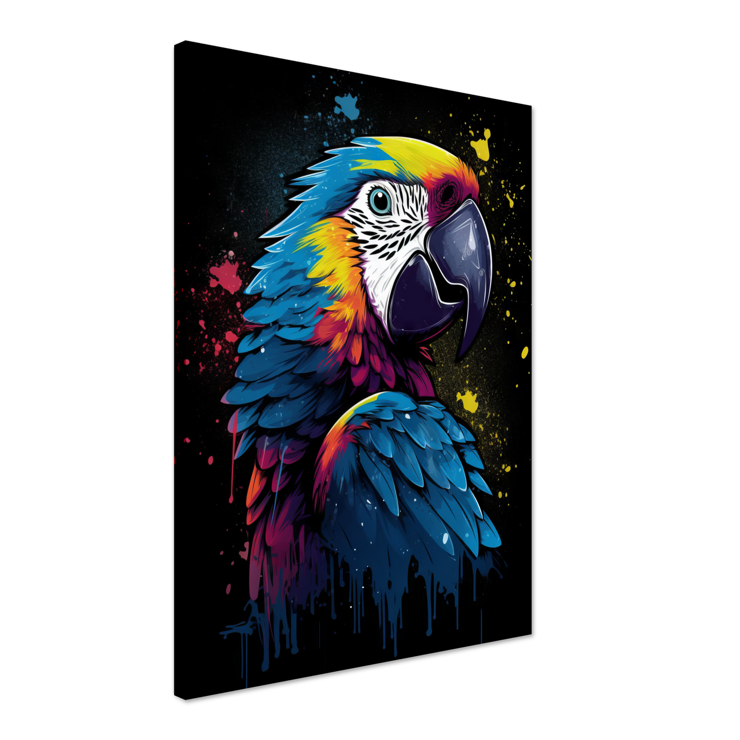Vogel Papagei Pop-Art (BIRD27)