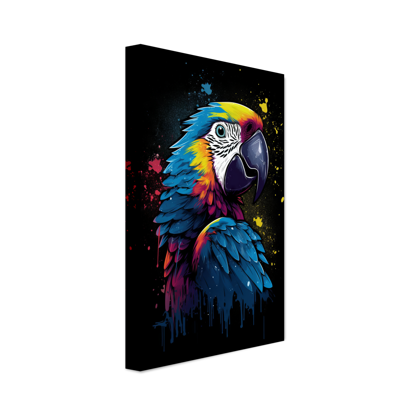 Vogel Papagei Pop-Art (BIRD27)