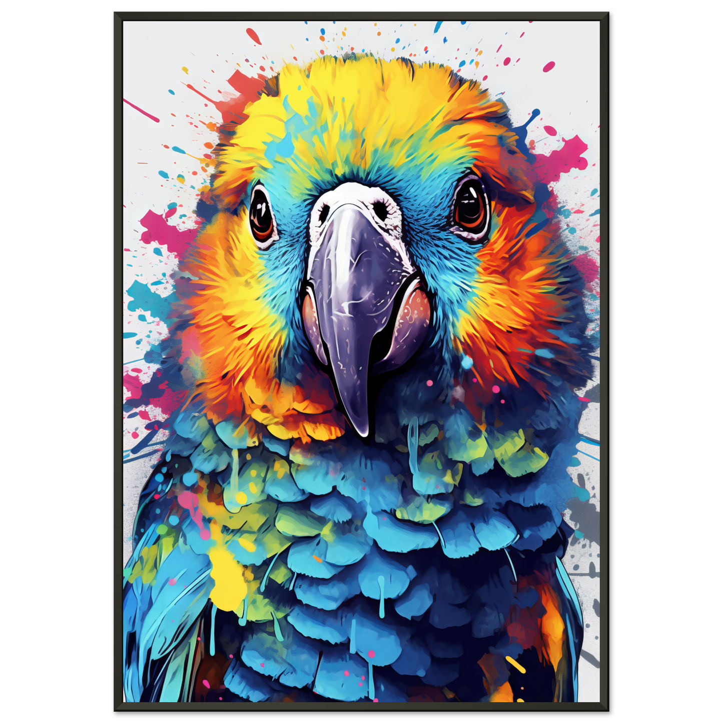 Vogel Papagei Pop-Art (BIRD30)