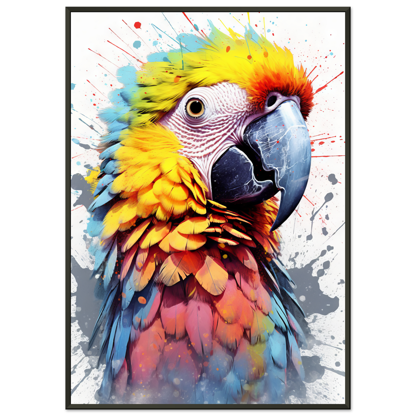 Bird parrot pop art (BIRD31)