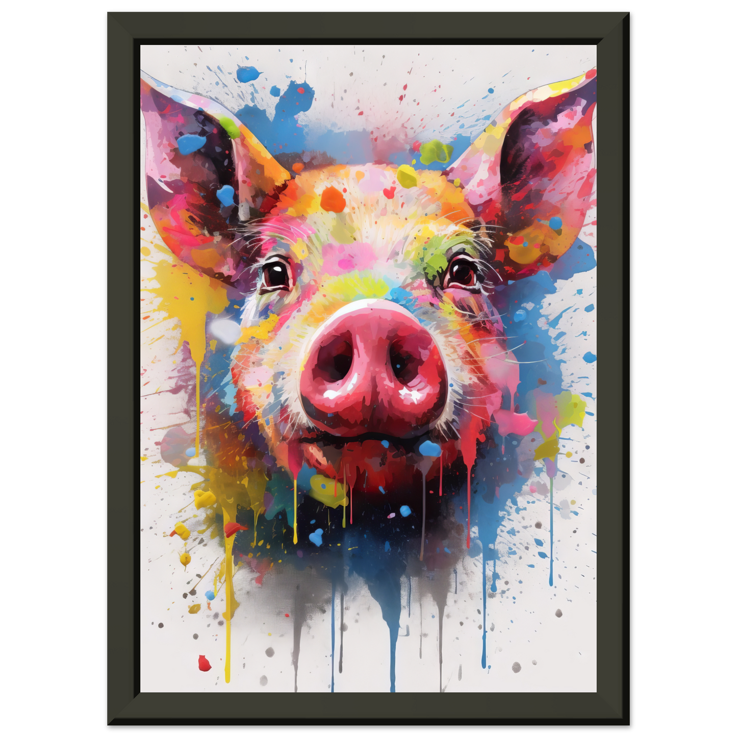 Schweine Schwein (Pop-Art) (PIG05)