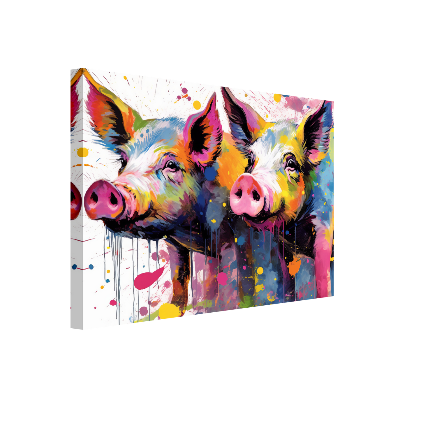 Schweine Schwein Pop-Art (PIG16)