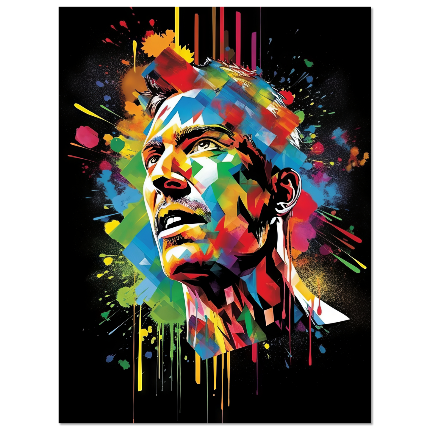 Man pop art (POP17)