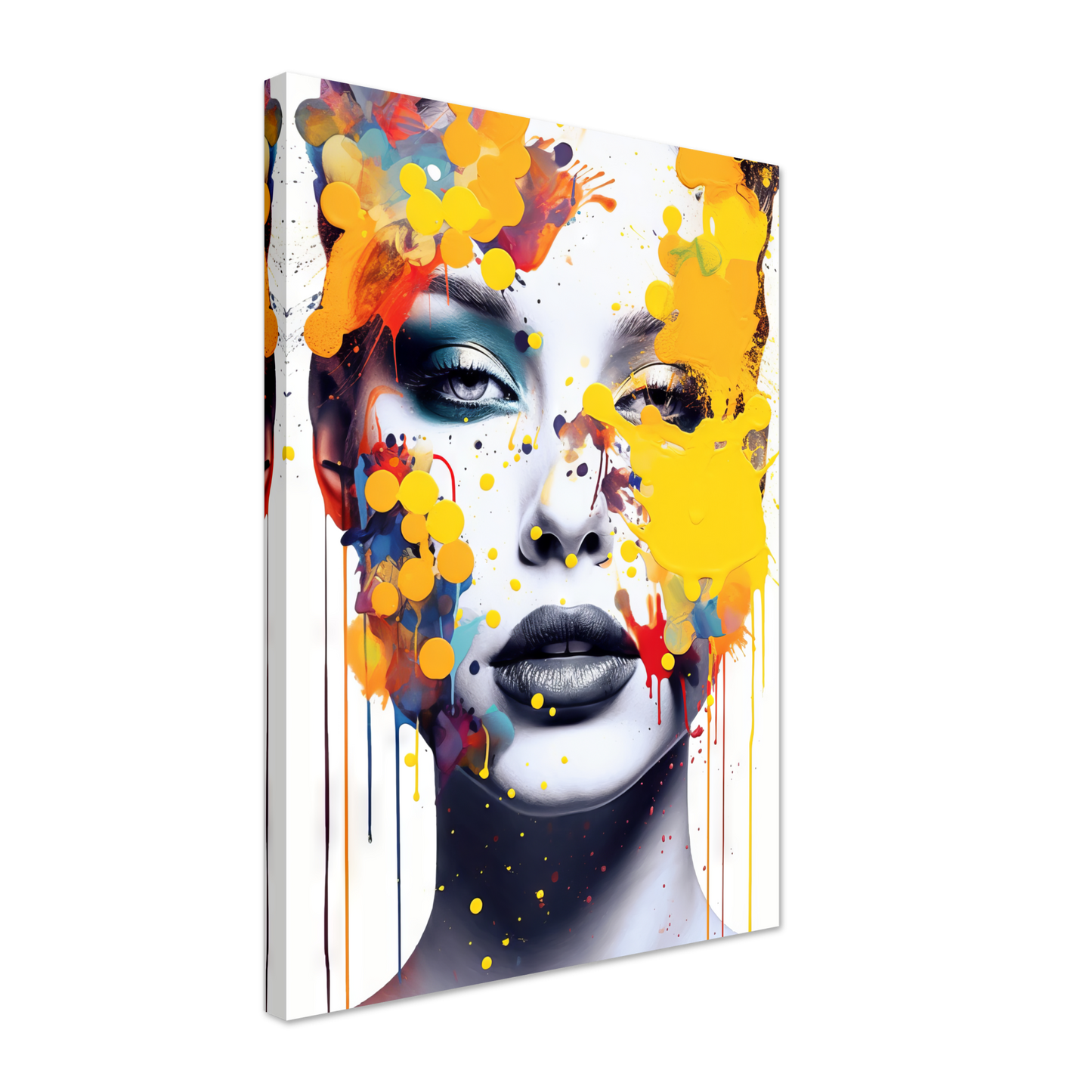 Woman insects pop art (POP32)