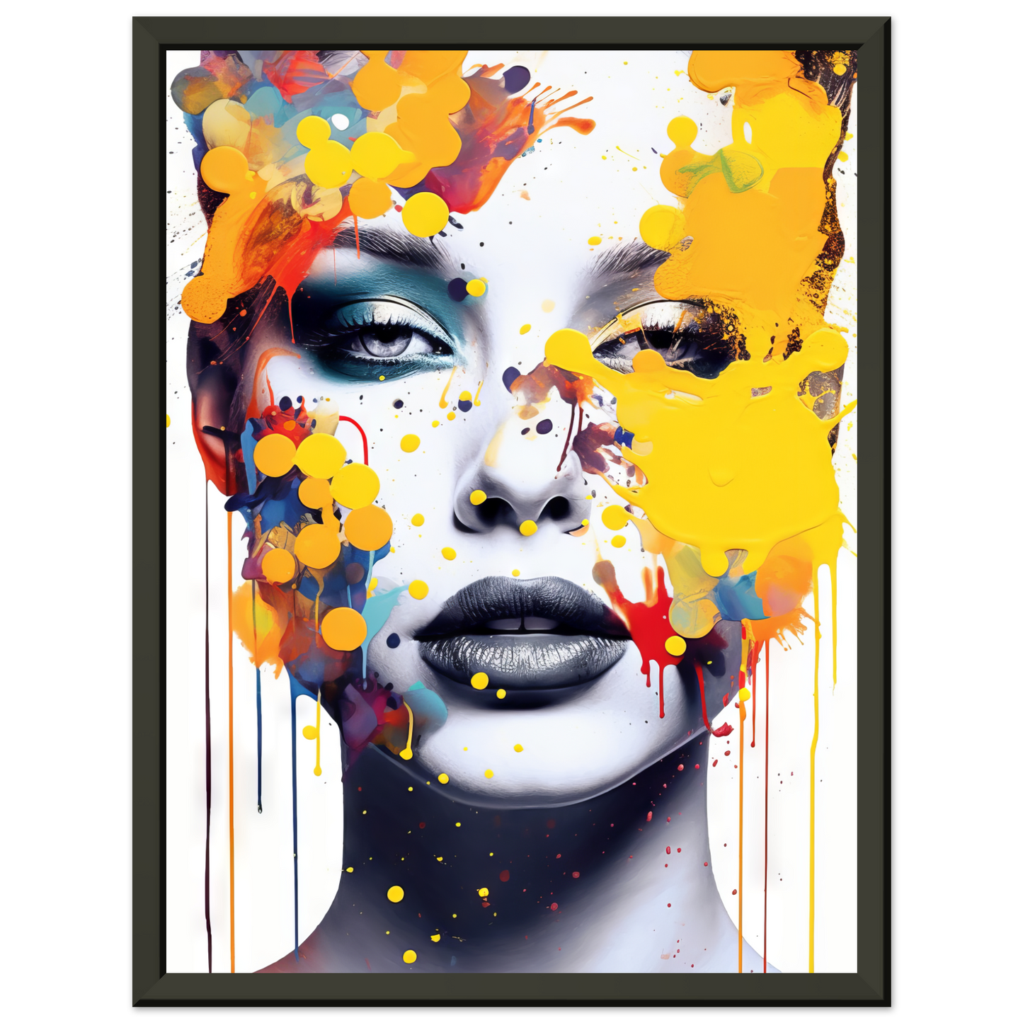 Woman insects pop art (POP32)