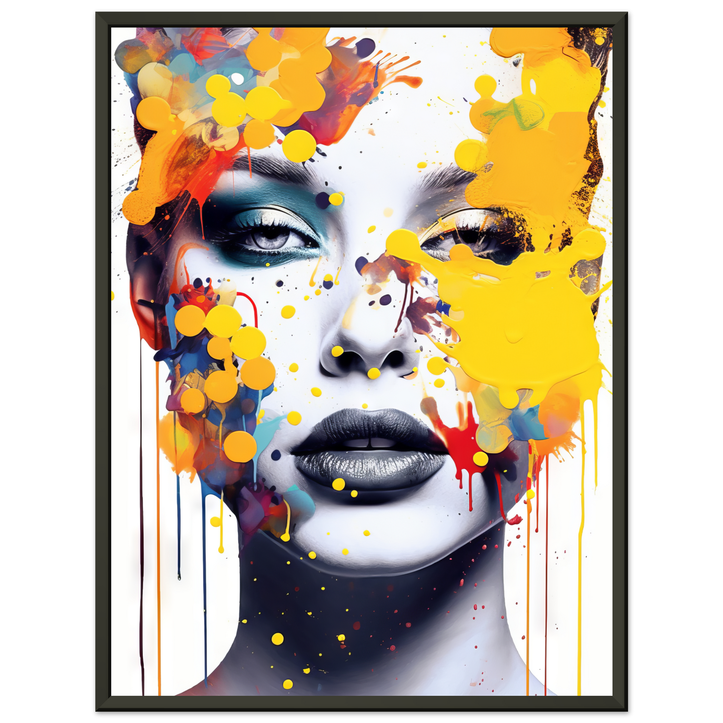 Woman insects pop art (POP32)