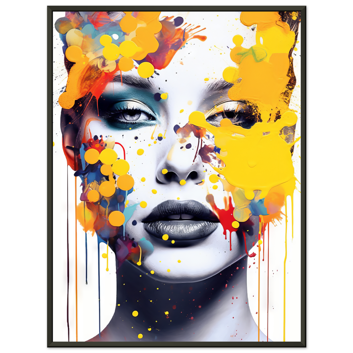 Woman insects pop art (POP32)
