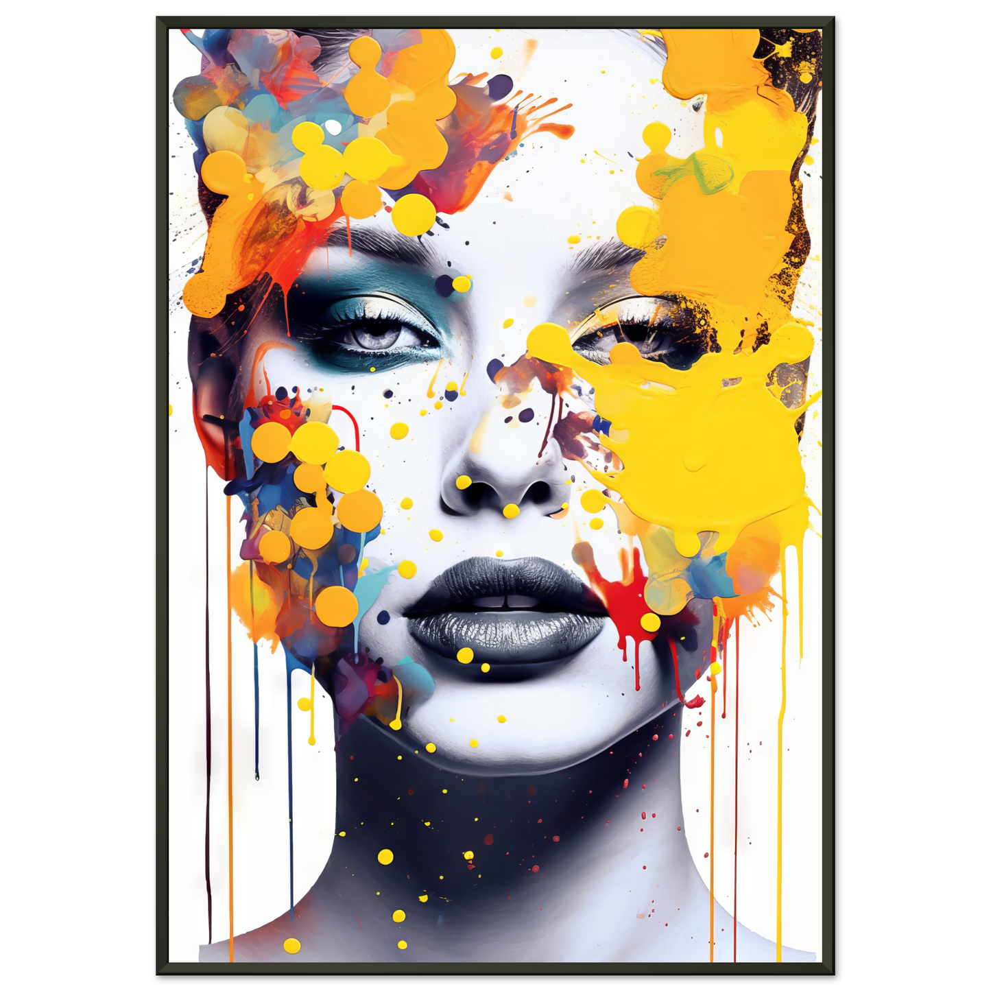 Woman insects pop art (POP32)