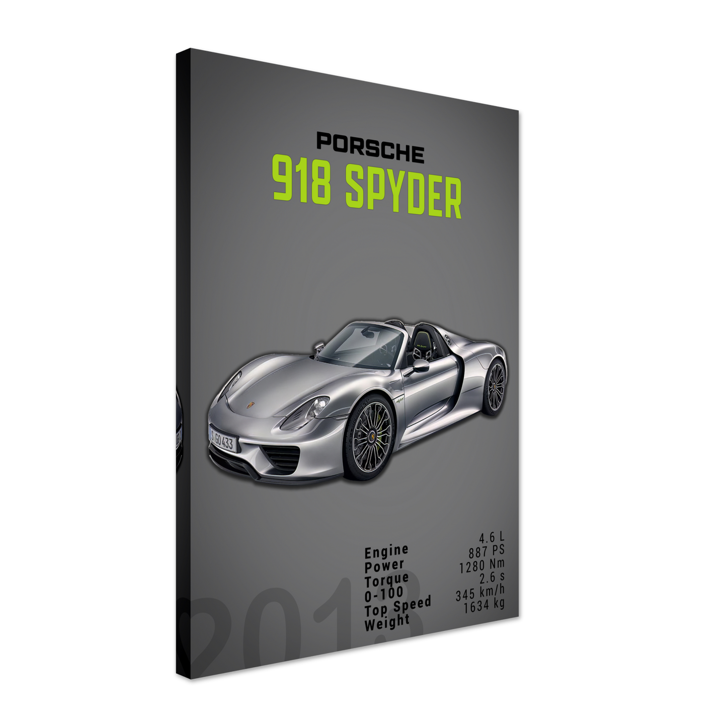 Porsche 918 Spyder (PORSCHE03D)
