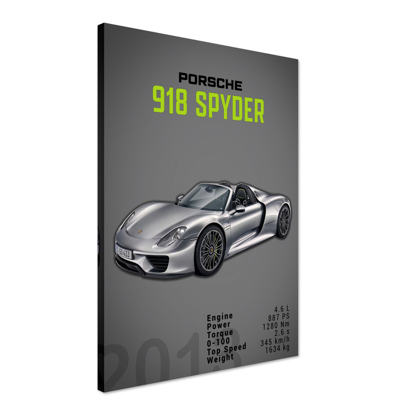 Porsche 918 Spyder (PORSCHE03D)