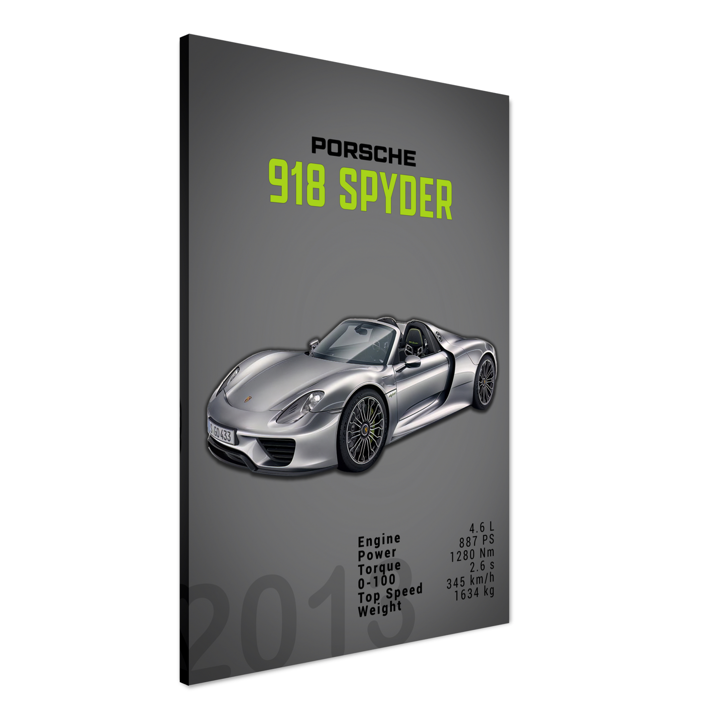 Porsche 918 Spyder (PORSCHE03D)