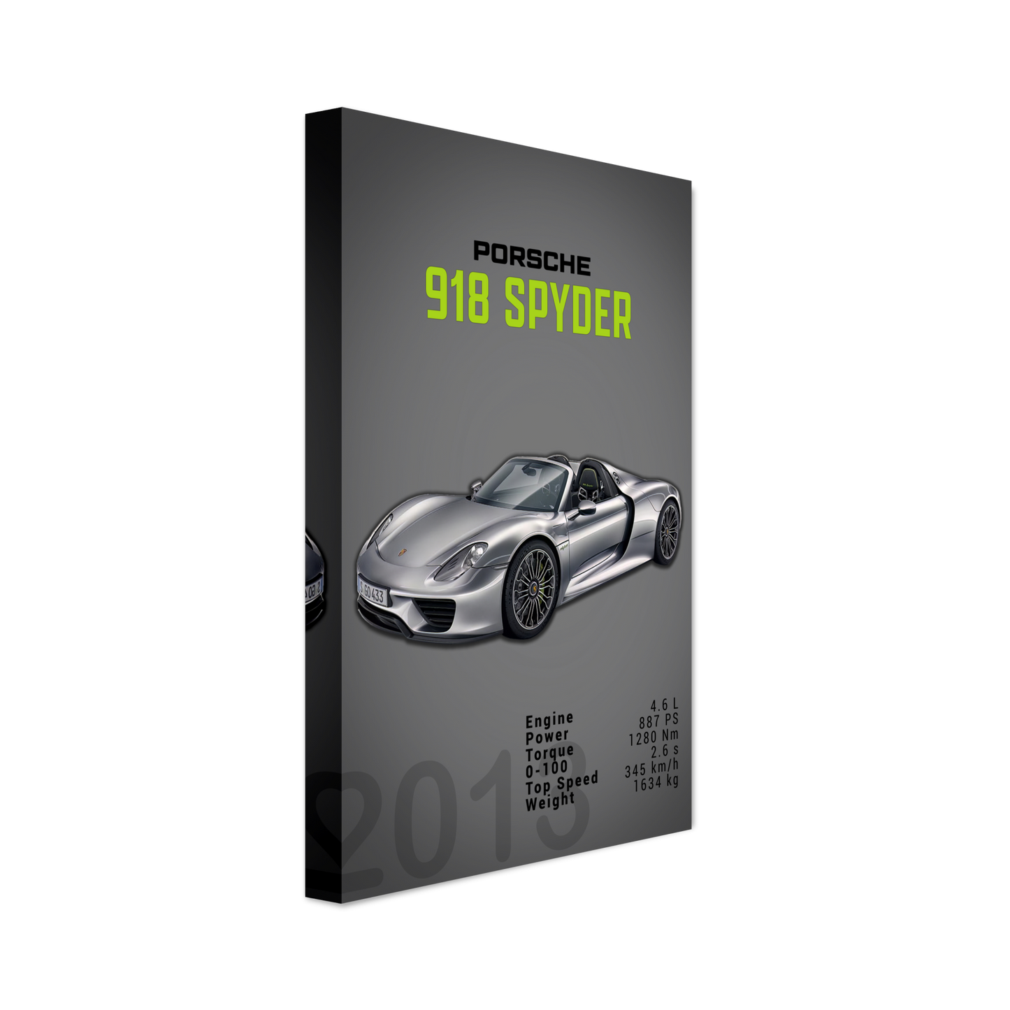 Porsche 918 Spyder (PORSCHE03D)