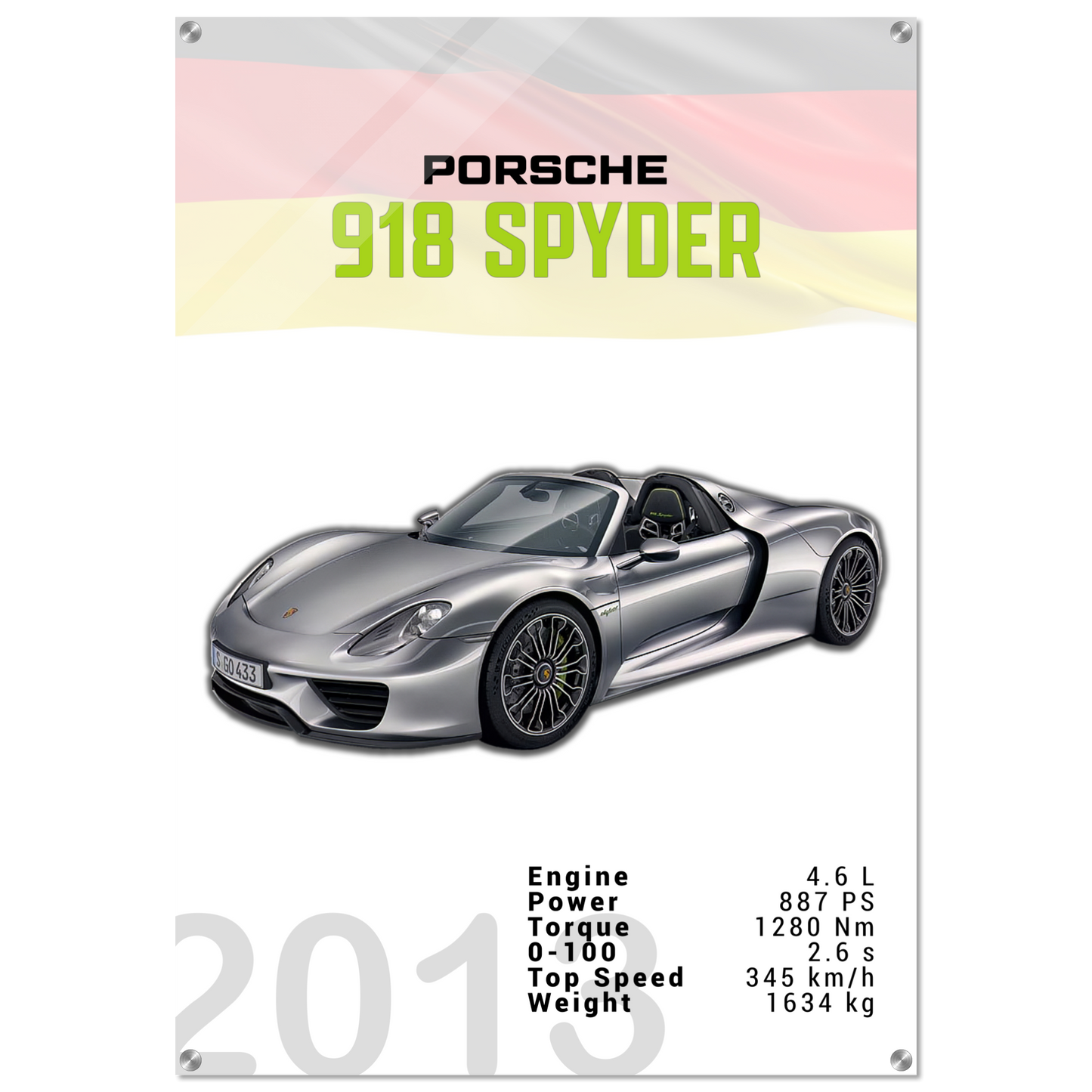 Porsche 918 Spyder (PORSCHE03)