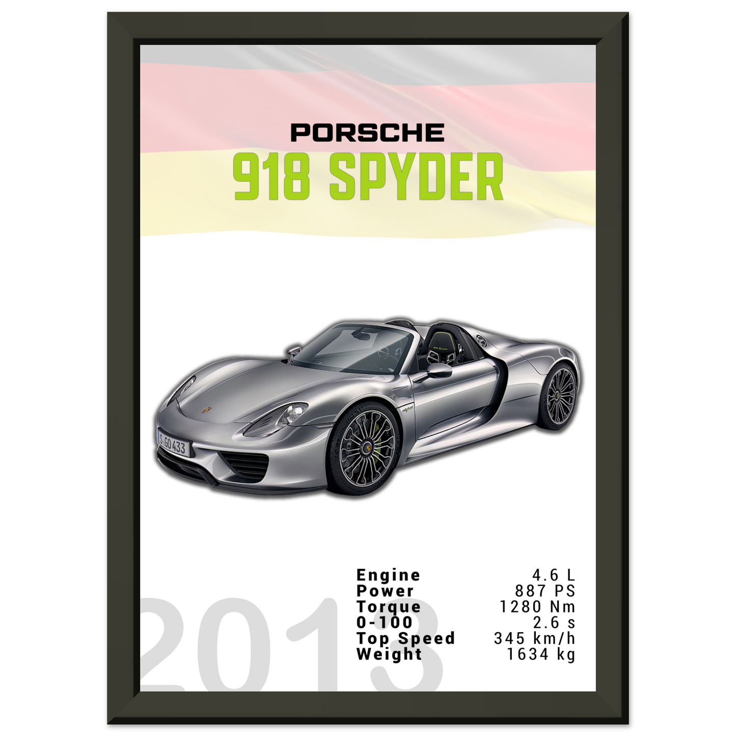 Porsche 918 Spyder (PORSCHE03)