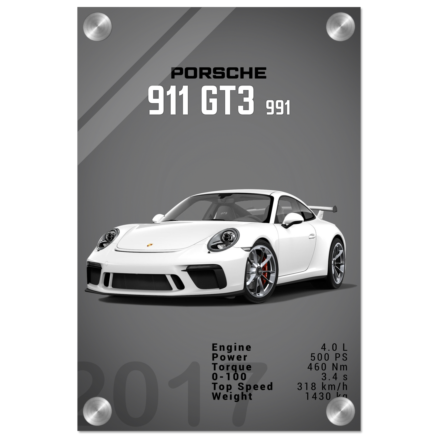 Porsche 991 (991) GT3 (PORSCHE05D)