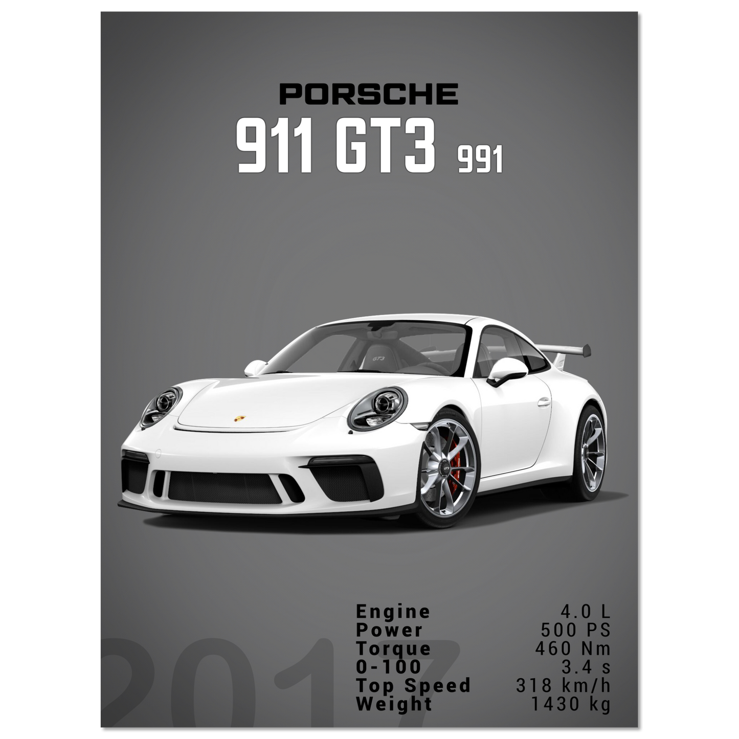 Porsche 991 (991) GT3 (PORSCHE05D)