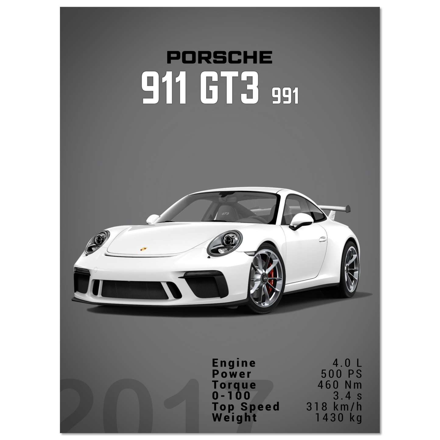 Porsche 991 (991) GT3 (PORSCHE05D)