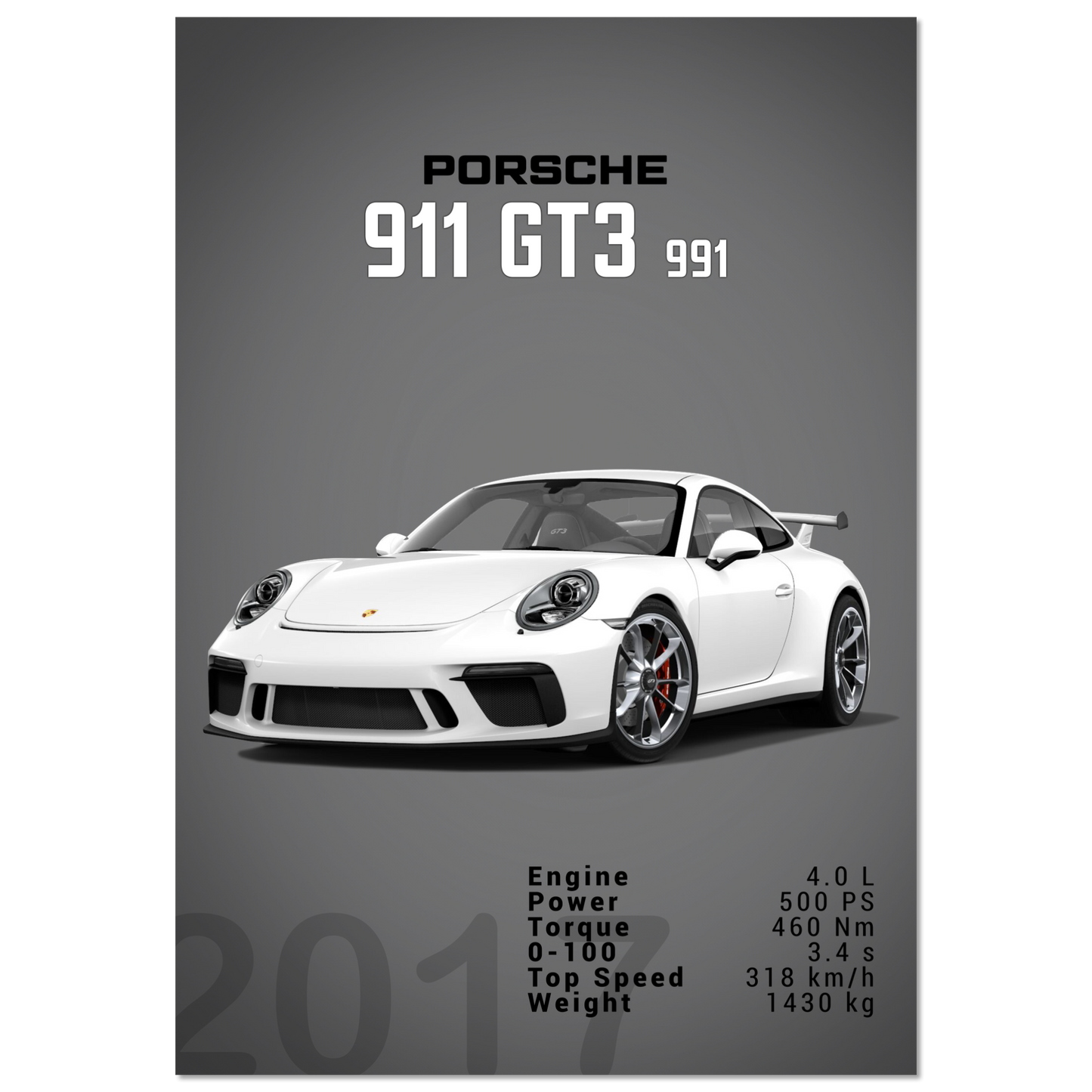 Porsche 991 (991) GT3 (PORSCHE05D)