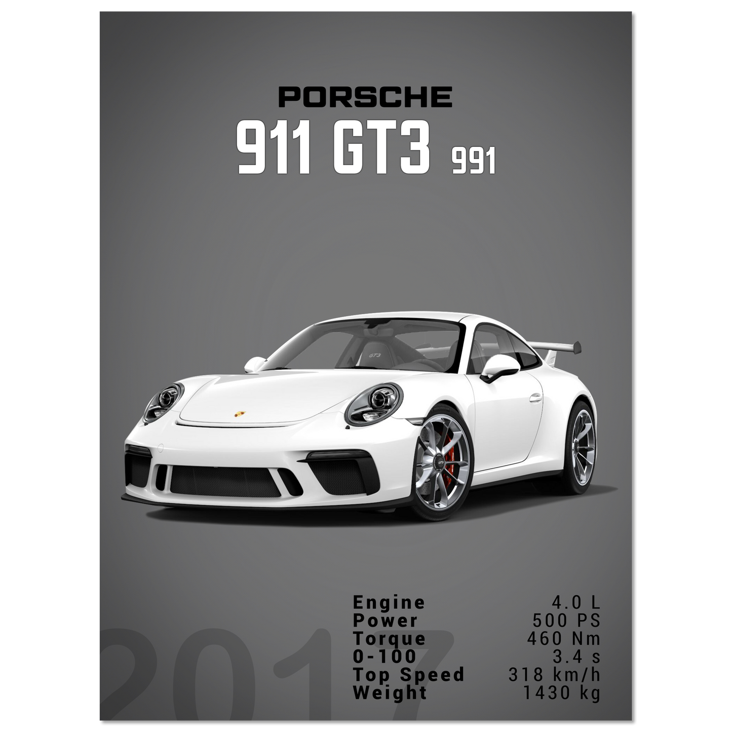 Porsche 991 (991) GT3 (PORSCHE05D)
