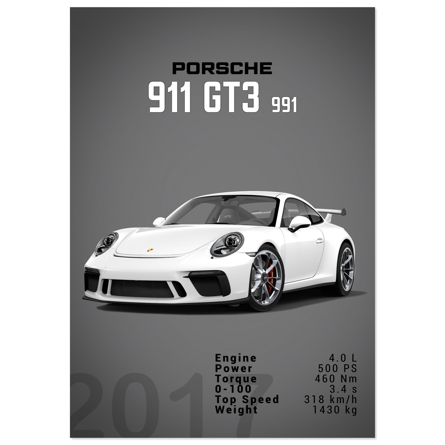 Porsche 991 (991) GT3 (PORSCHE05D)