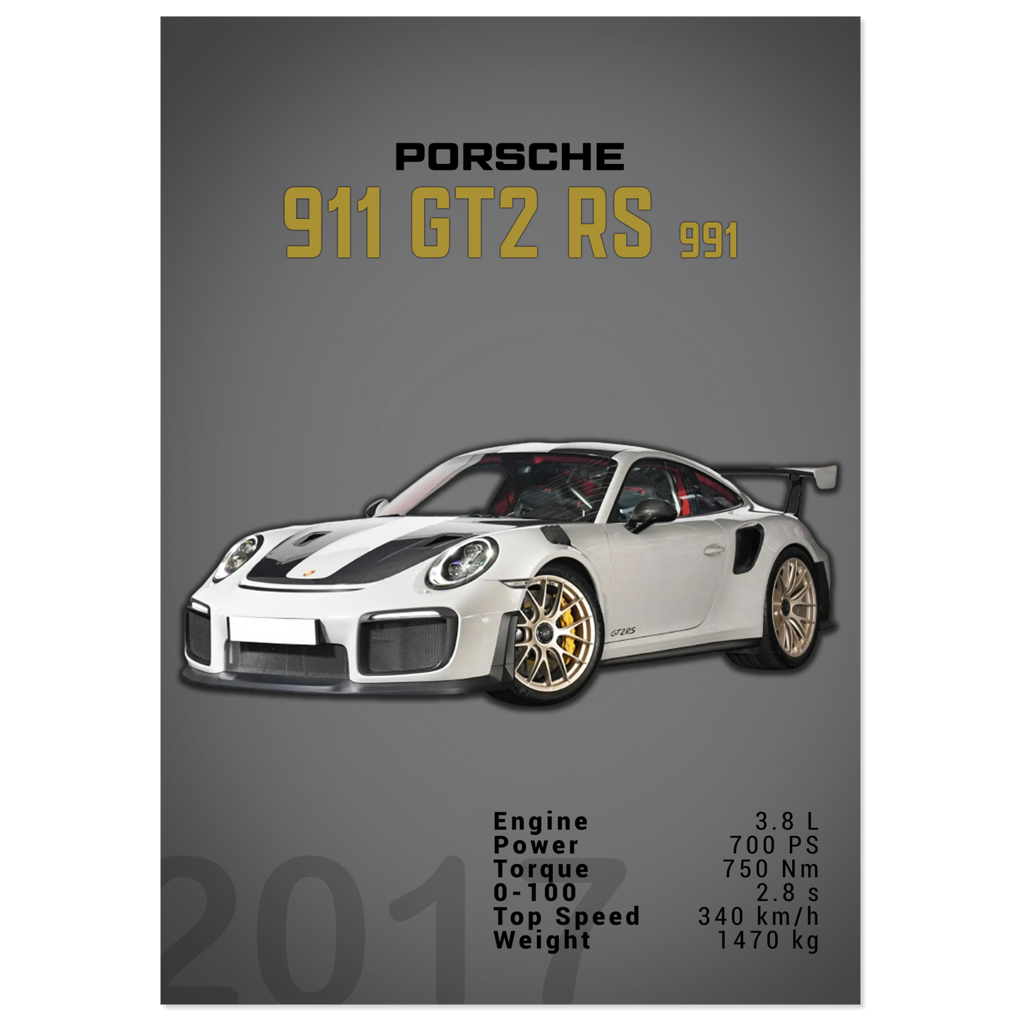 Porsche 991 (991) GT2 RS (PORSCHE06D)