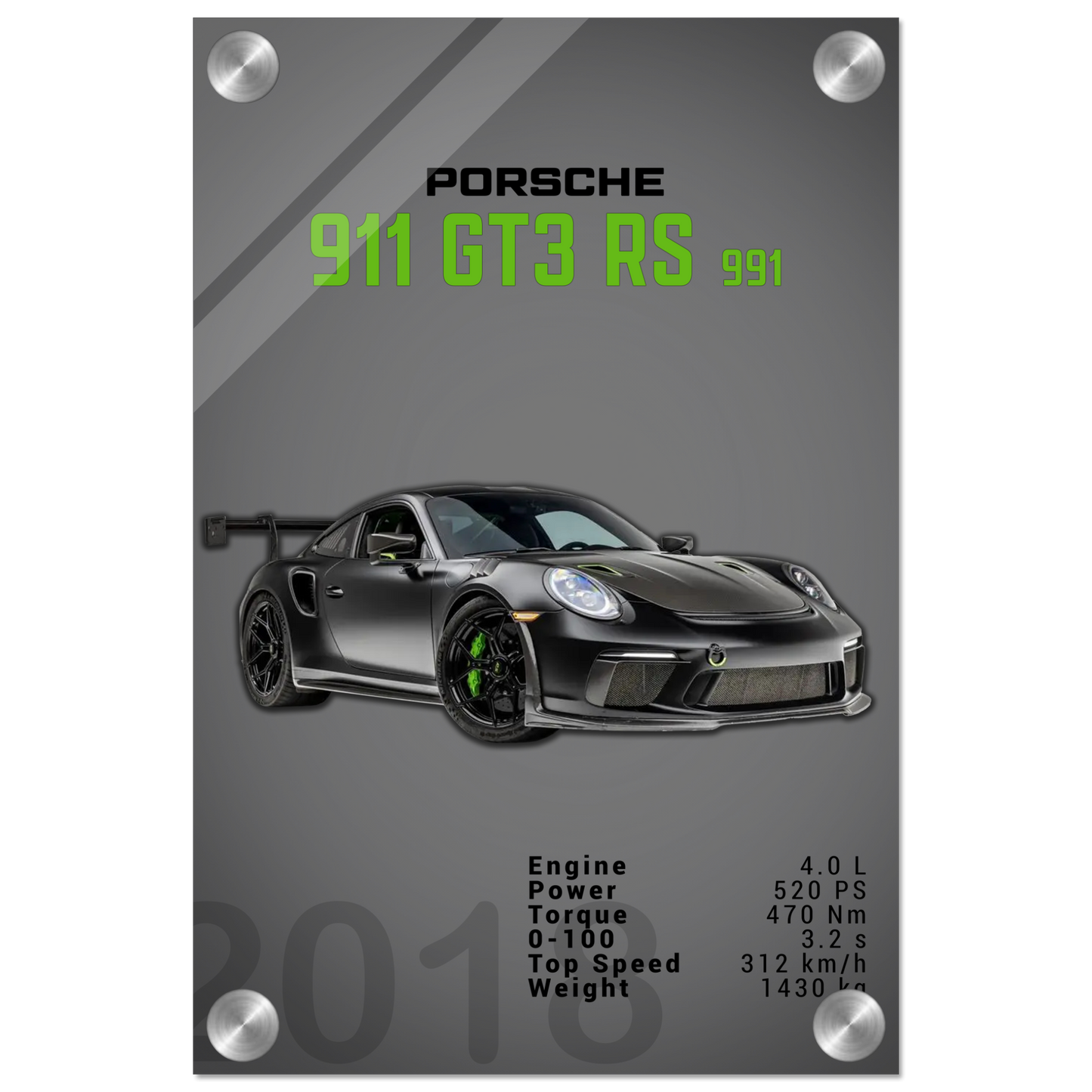 Porsche 991 (991) GT3 RS (PORSCHE07D)