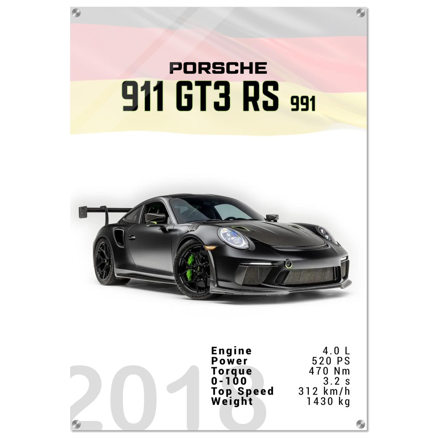 Porsche 991 (991) GT3 RS (PORSCHE07)