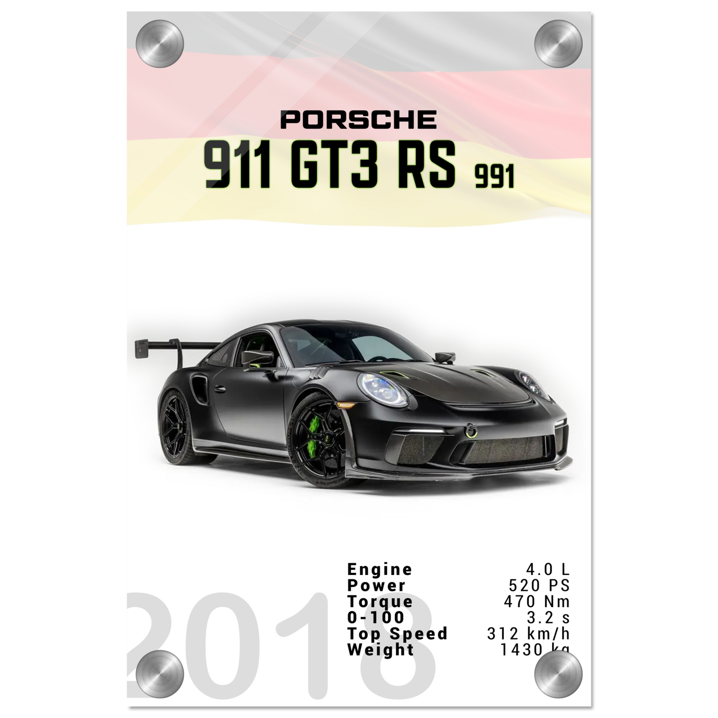Porsche 991 (991) GT3 RS (PORSCHE07)