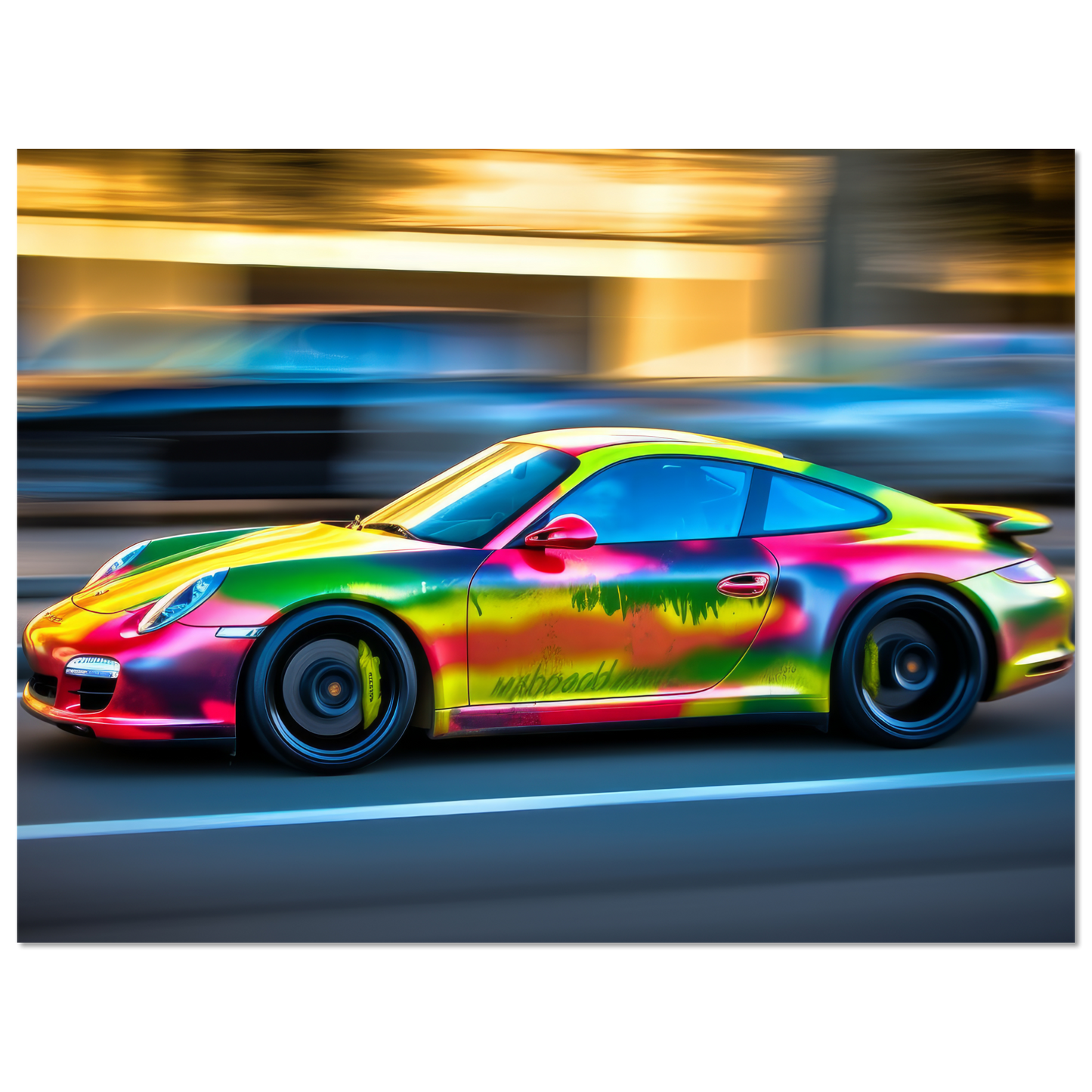 Porsche 911 (997) Colorful (PORSCHE10)