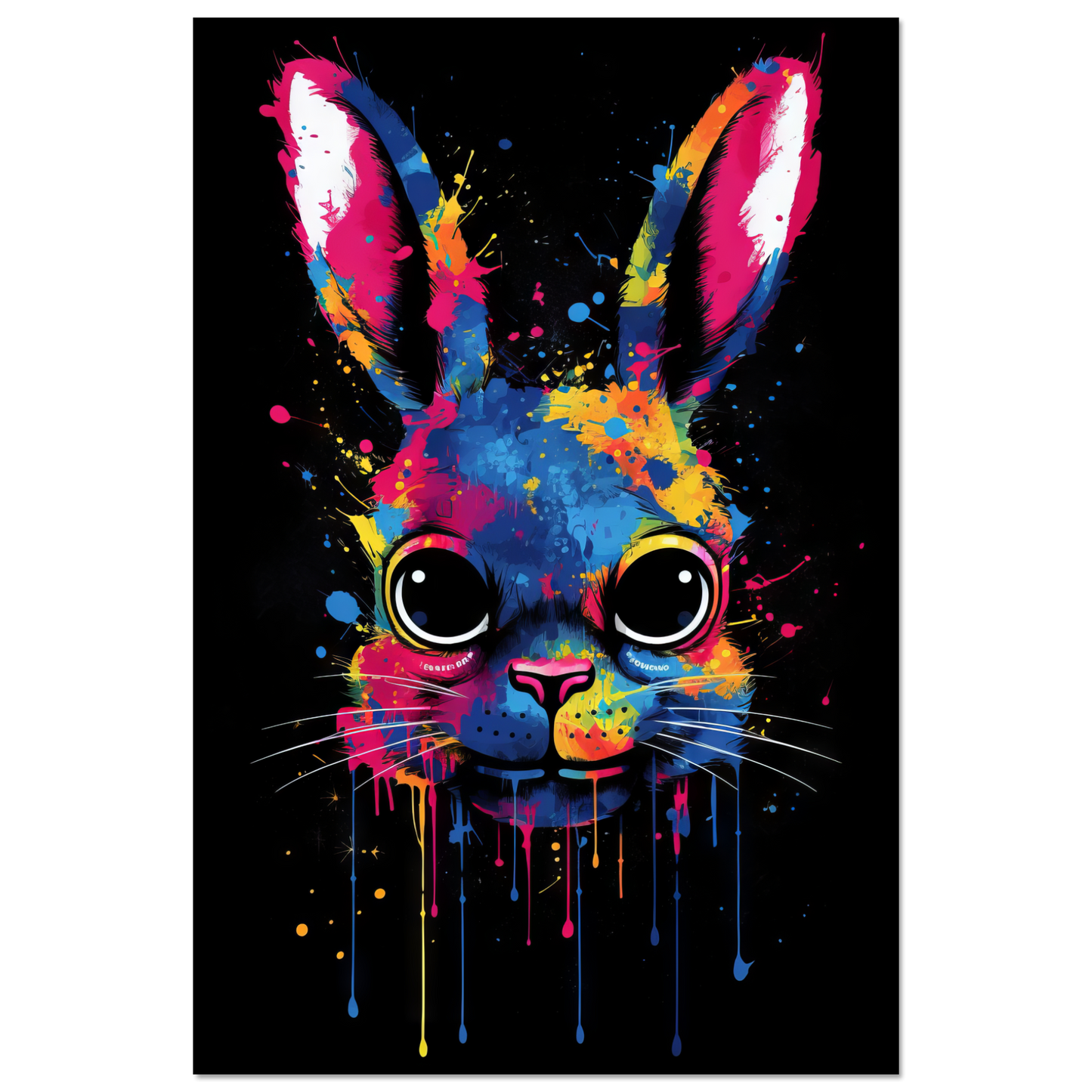 Bunny / Rabbit Pop Art (RABBIT01)