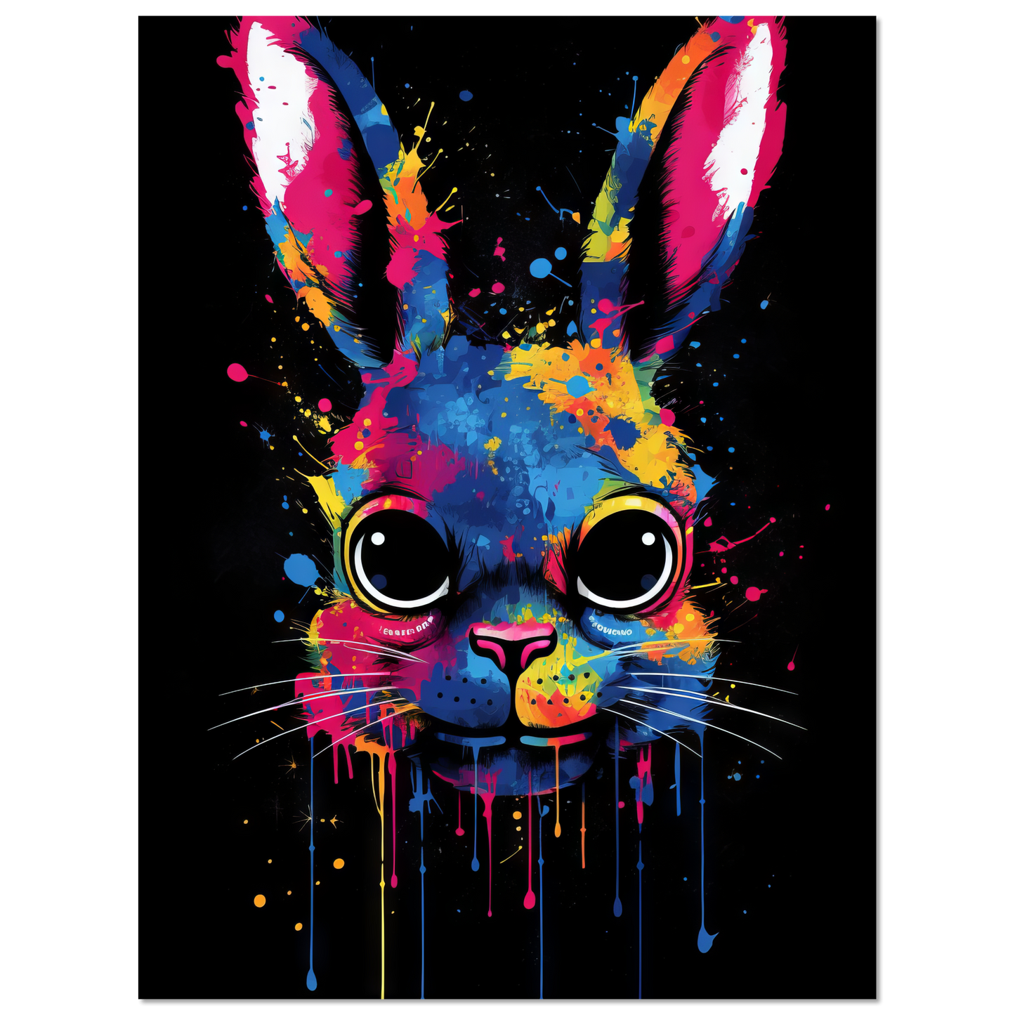 Bunny / Rabbit Pop Art (RABBIT01)