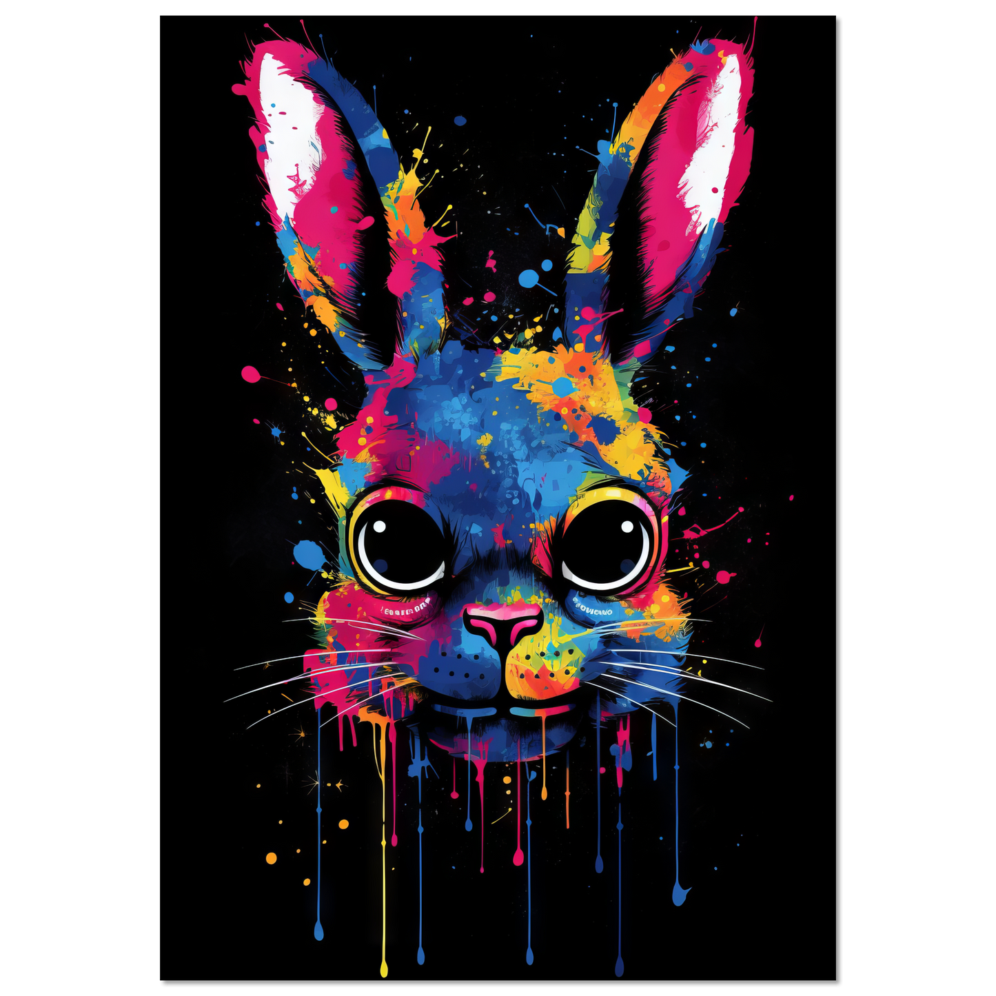 Bunny / Rabbit Pop Art (RABBIT01)