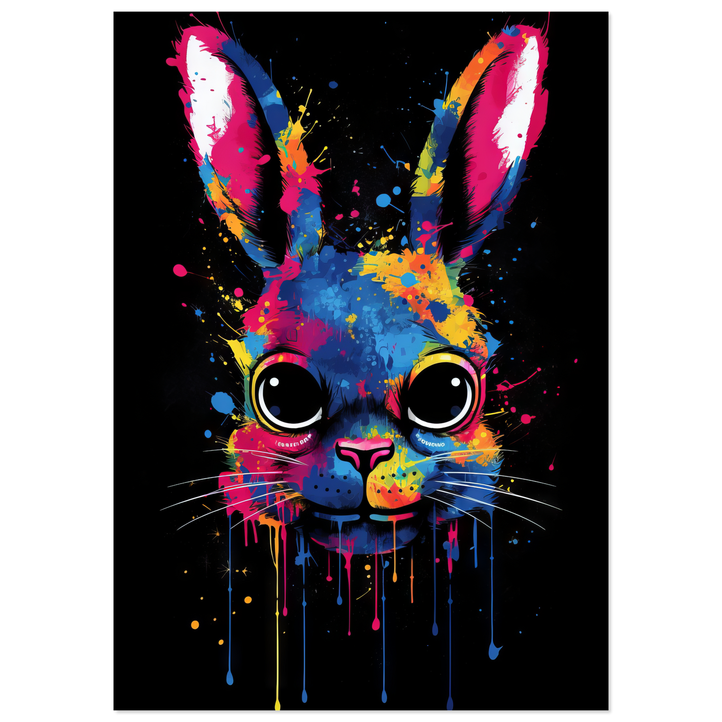 Bunny / Rabbit Pop Art (RABBIT01)