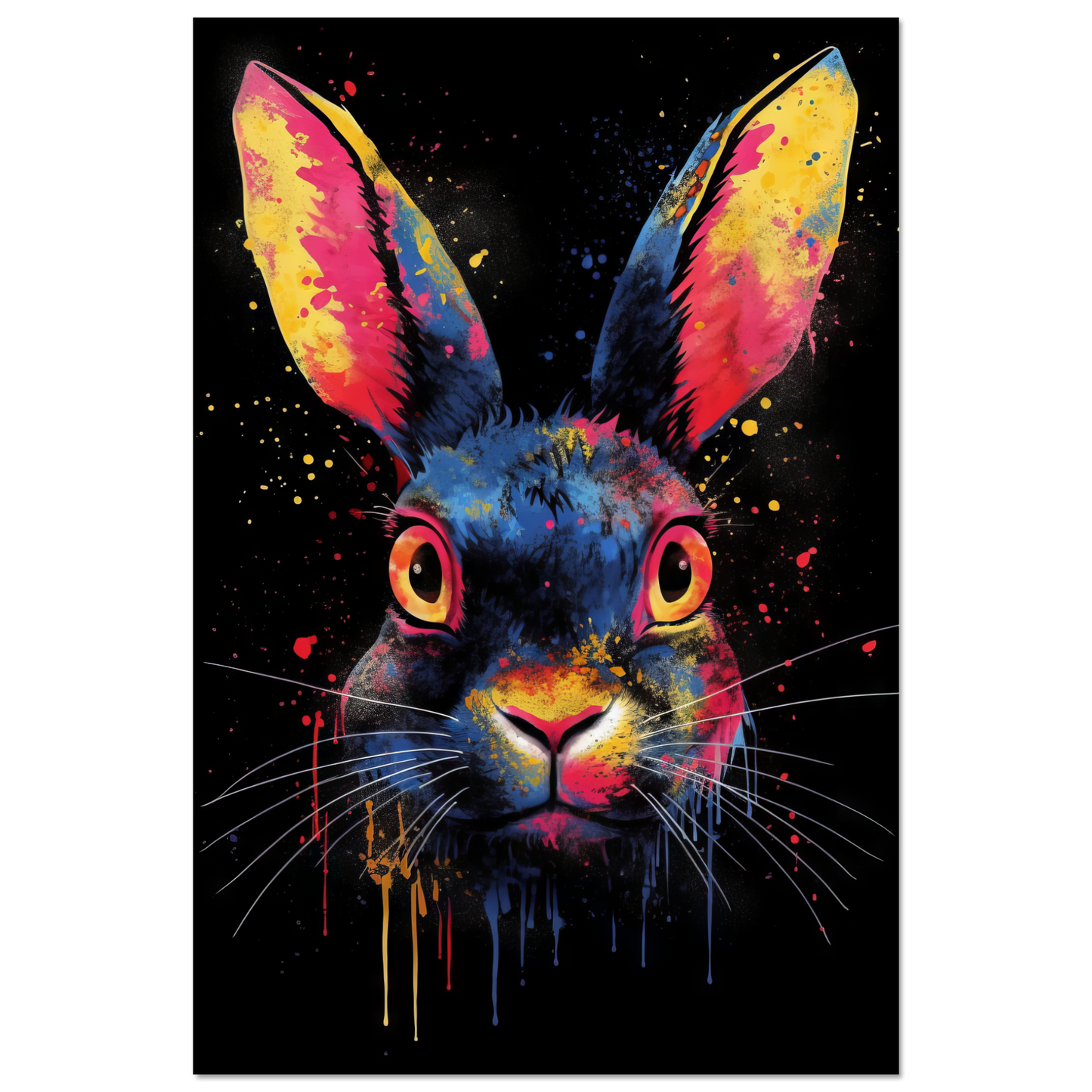 Bunny / Rabbit Pop Art (RABBIT03)