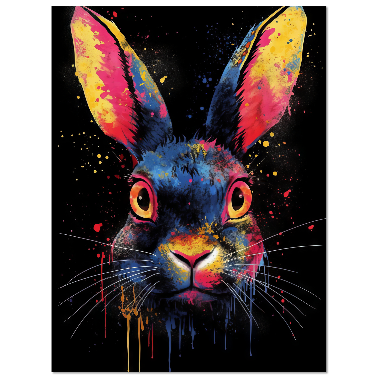 Bunny / Rabbit Pop Art (RABBIT03)