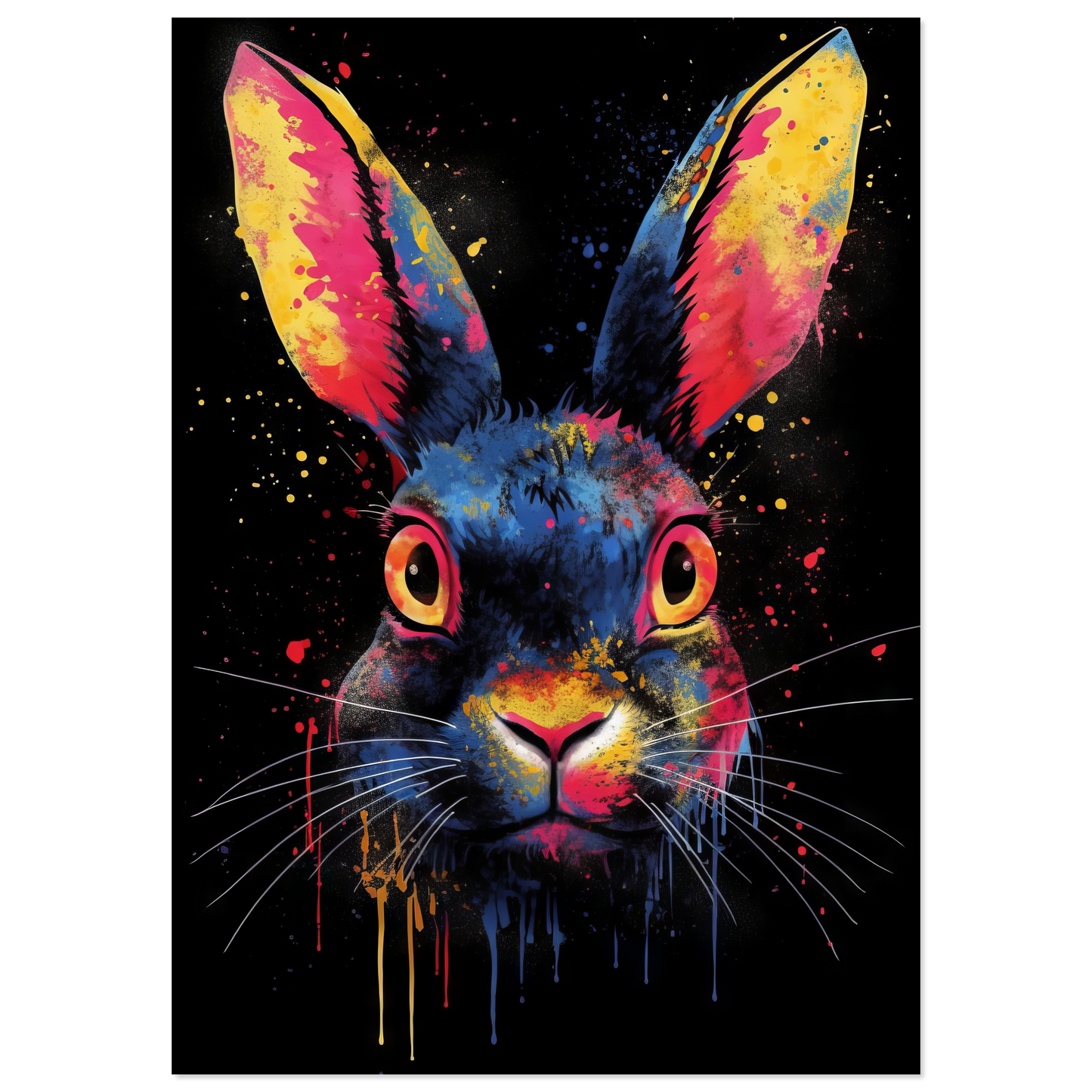 Bunny / Rabbit Pop Art (RABBIT03)