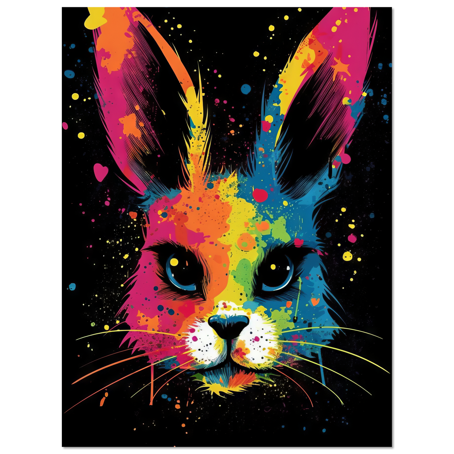 Bunny / Rabbit Pop Art (RABBIT04)