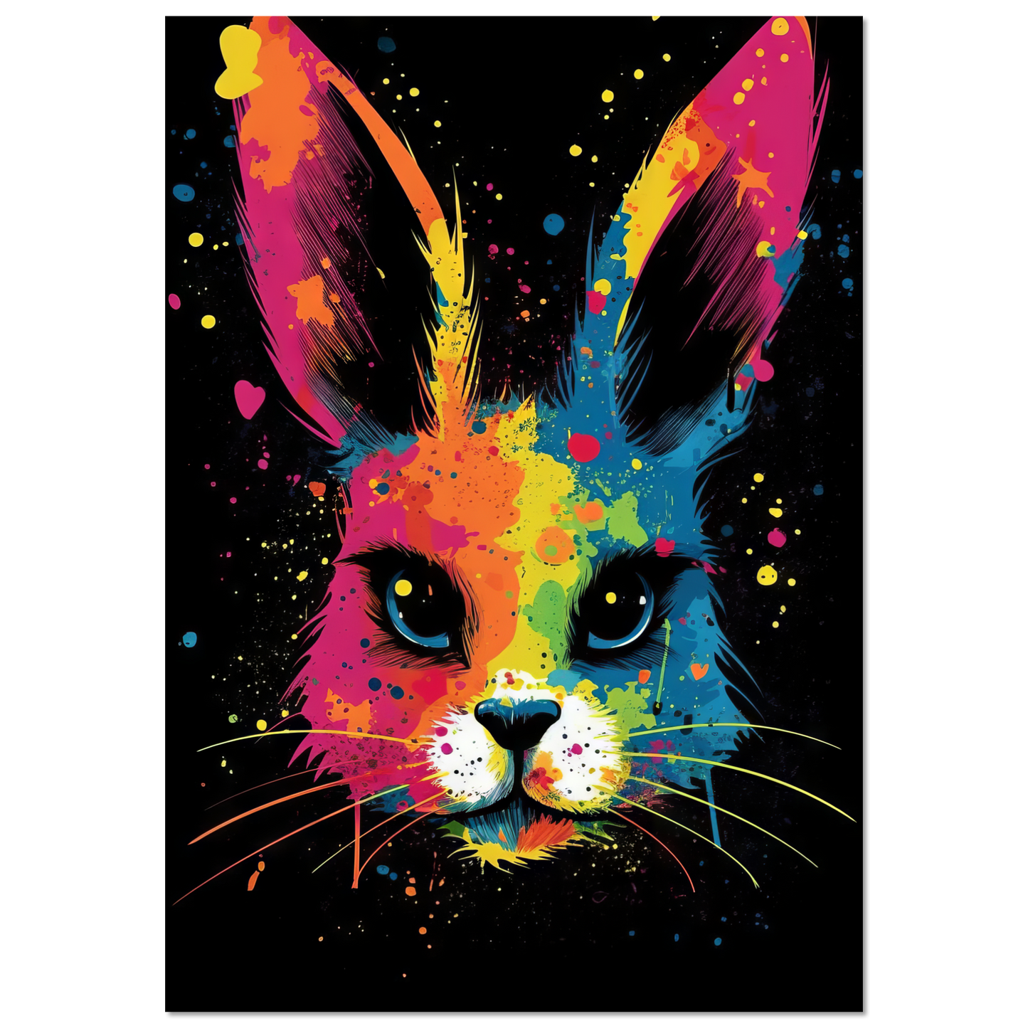 Bunny / Rabbit Pop Art (RABBIT04)