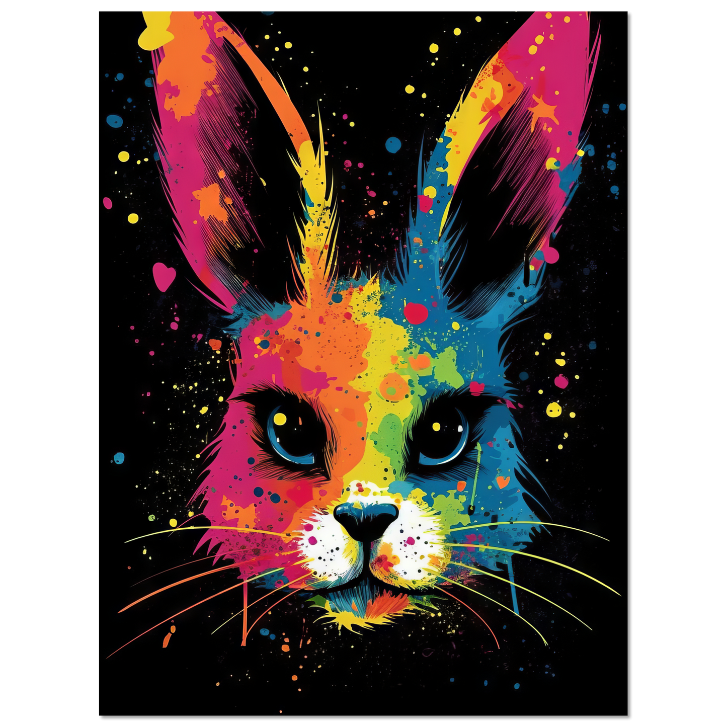 Bunny / Rabbit Pop Art (RABBIT04)
