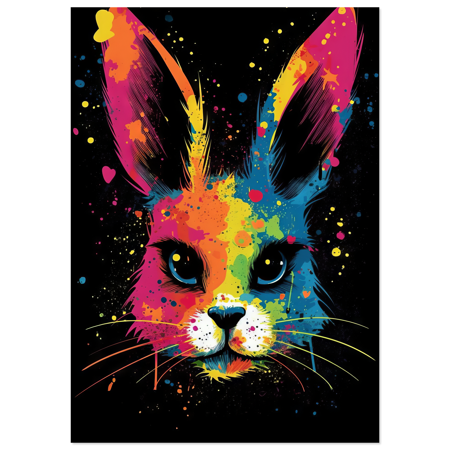 Bunny / Rabbit Pop Art (RABBIT04)